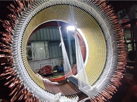 某电厂3300KW循泵高压电机双速改造（应急抢修）